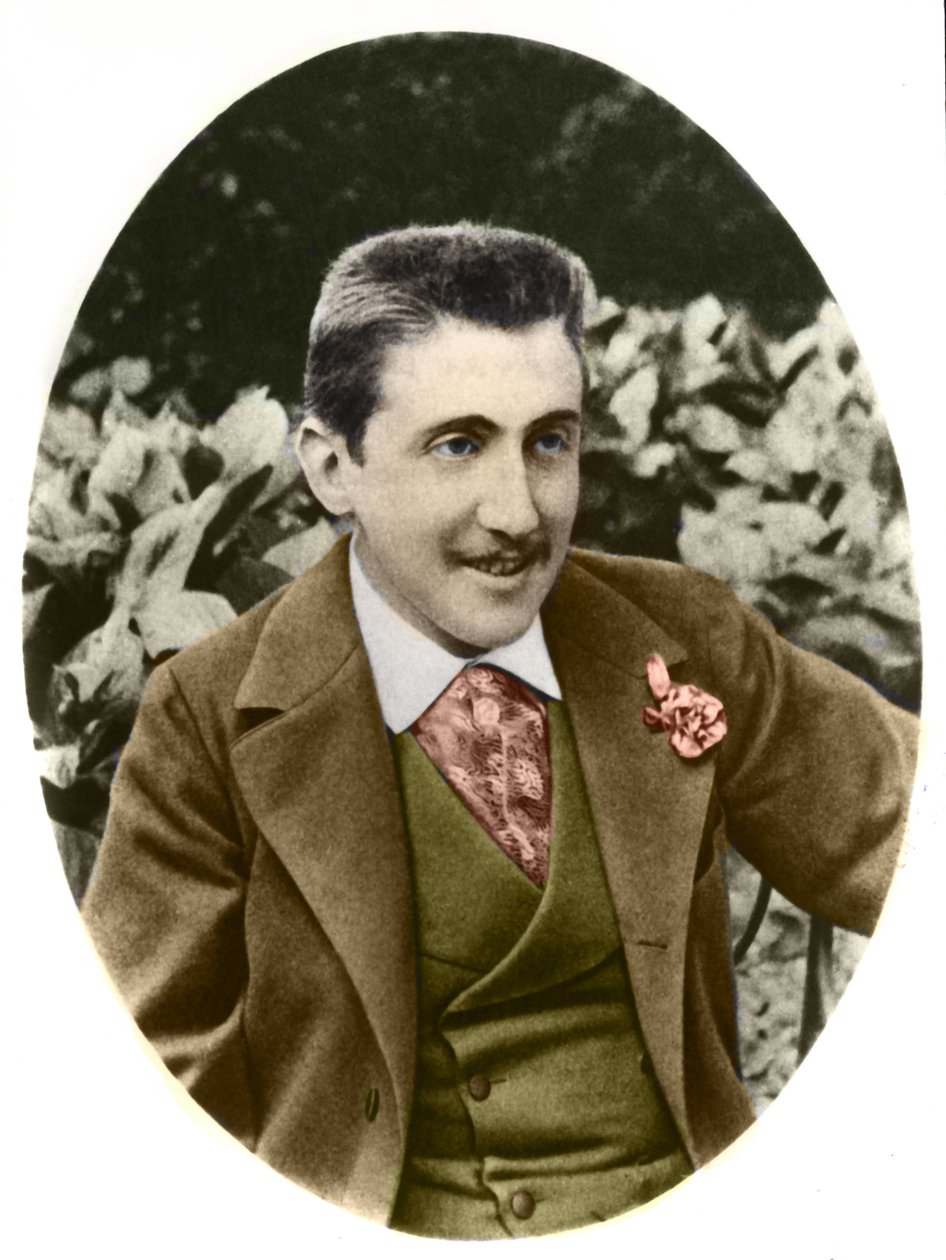 Marcel Proust (1871-1922), fransk forfatter, omkring 1891 af Unknown artist