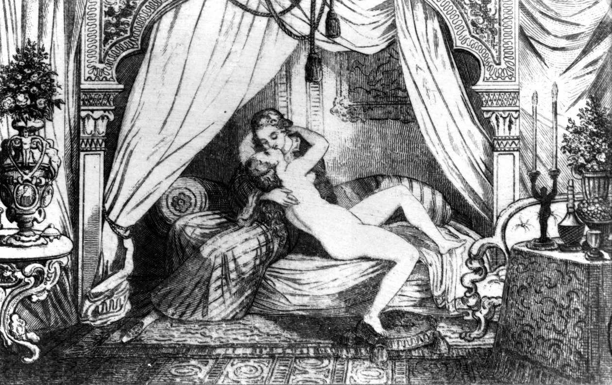 Marinette - i "History of my life"" af Casanova. Bruxelles 1872. af Unknown artist