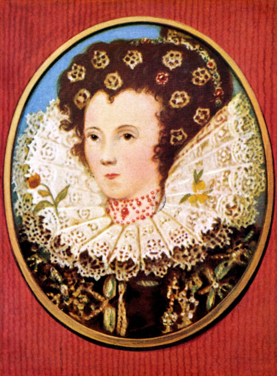 Maria Stuart. Portræt af dronningen af Skotland af Unknown artist