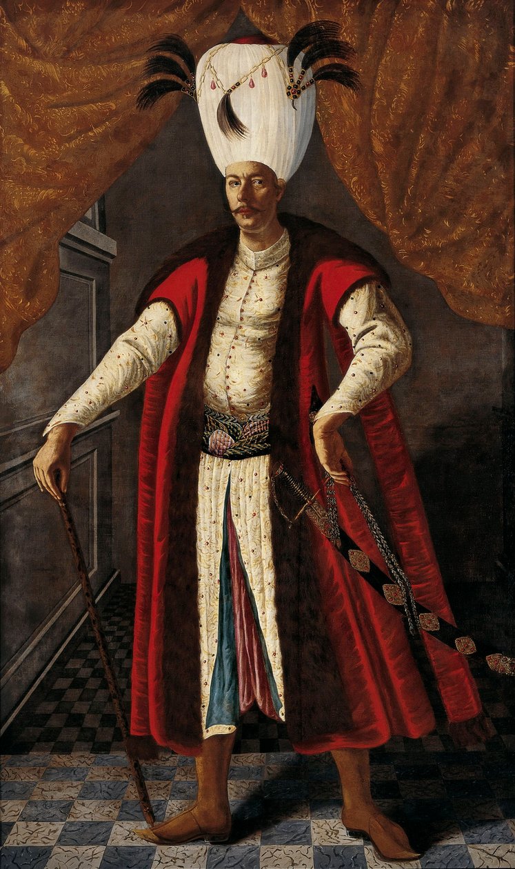 Mehmed IV (1642-1693) Sultan fra Det Osmanniske Rige, ca. 1681 af Unknown artist