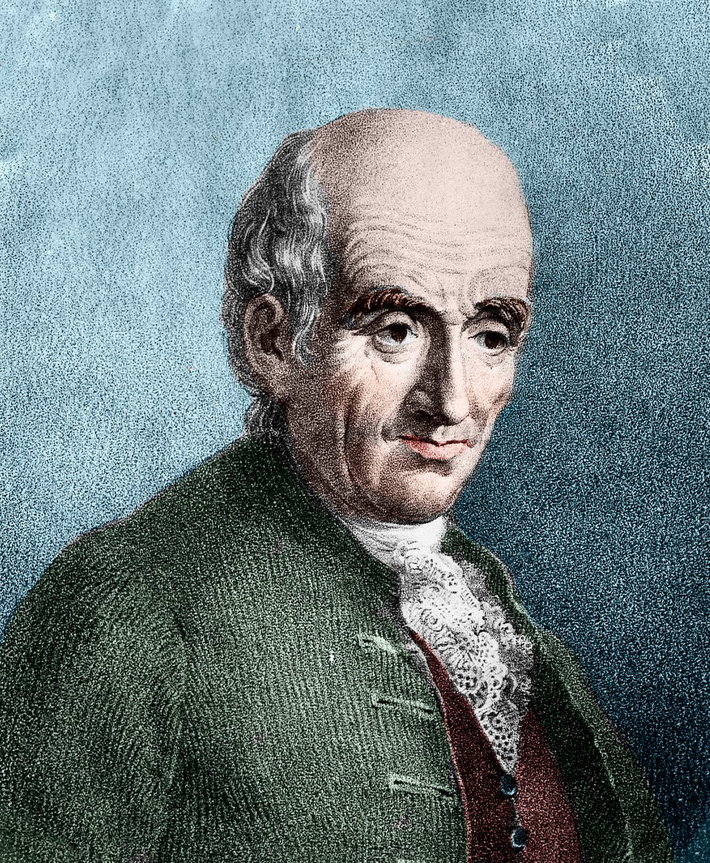 Michel Adanson (1727-1806), fransk botaniker. af Unknown artist