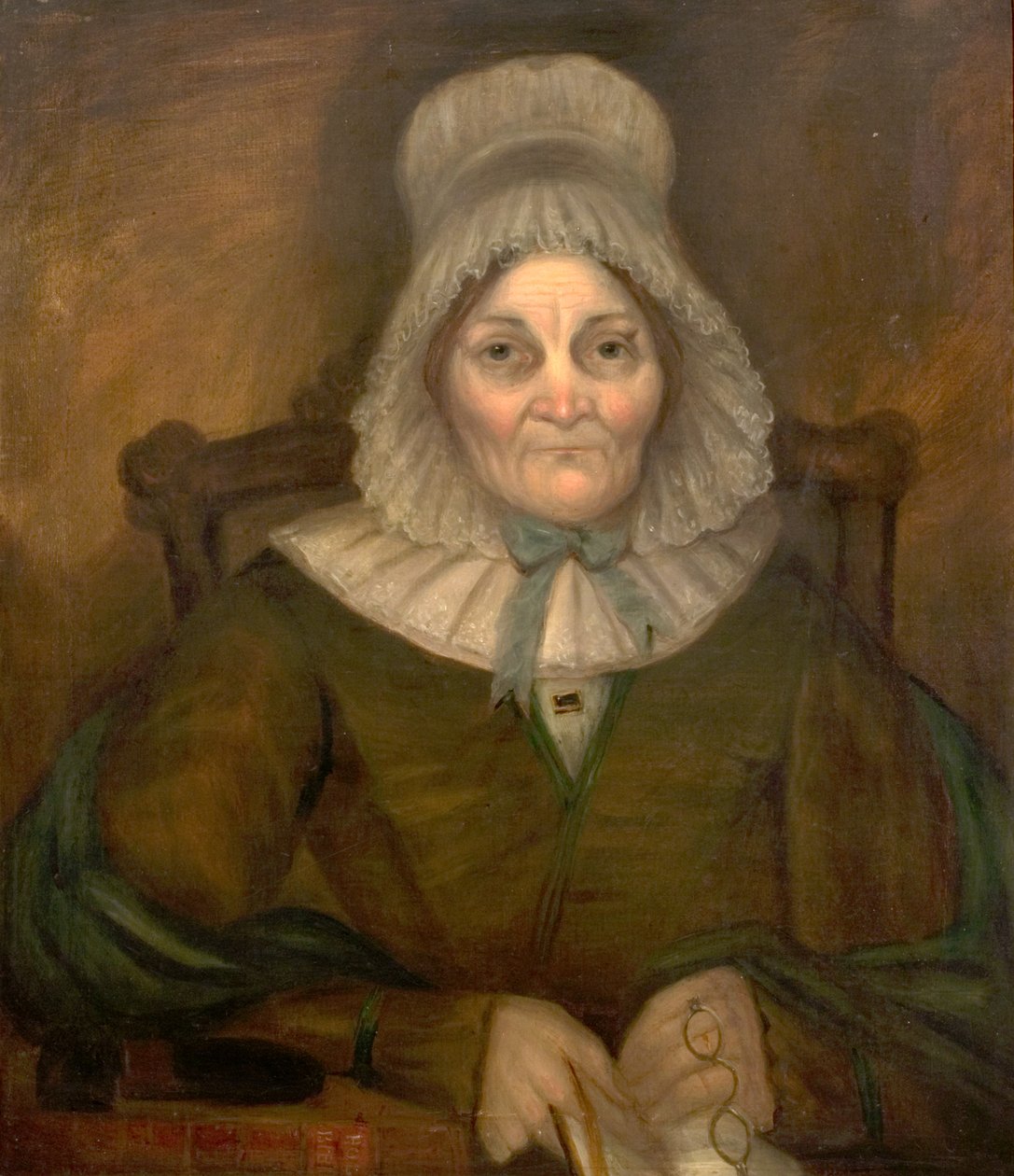 Fru Hannah Burton, ca. 1800 af Unknown
