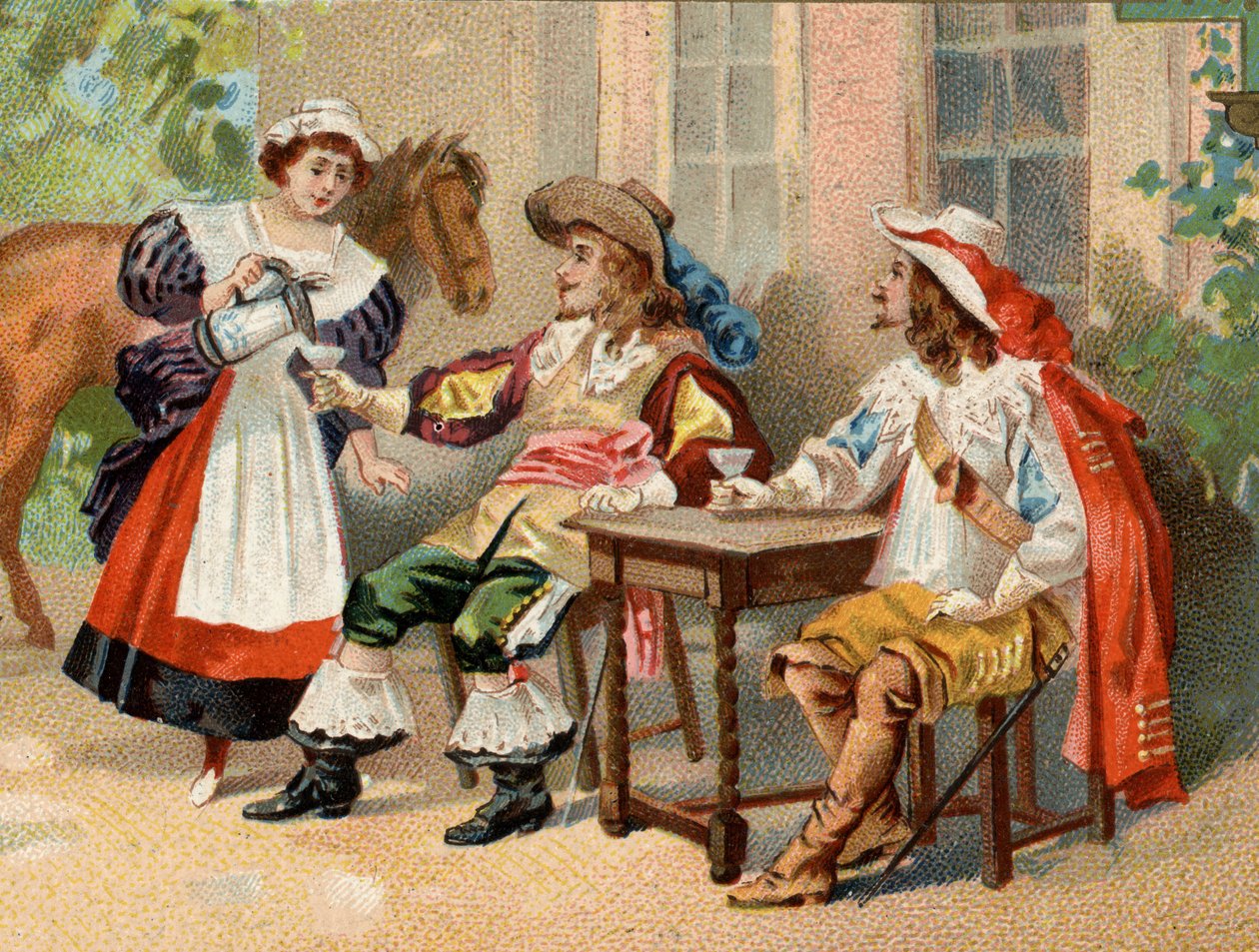 Musketerer under Ludvig XIII. af Unknown artist