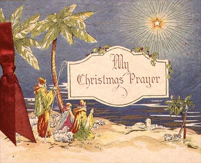 "Min julebøn", julekort af Unknown artist