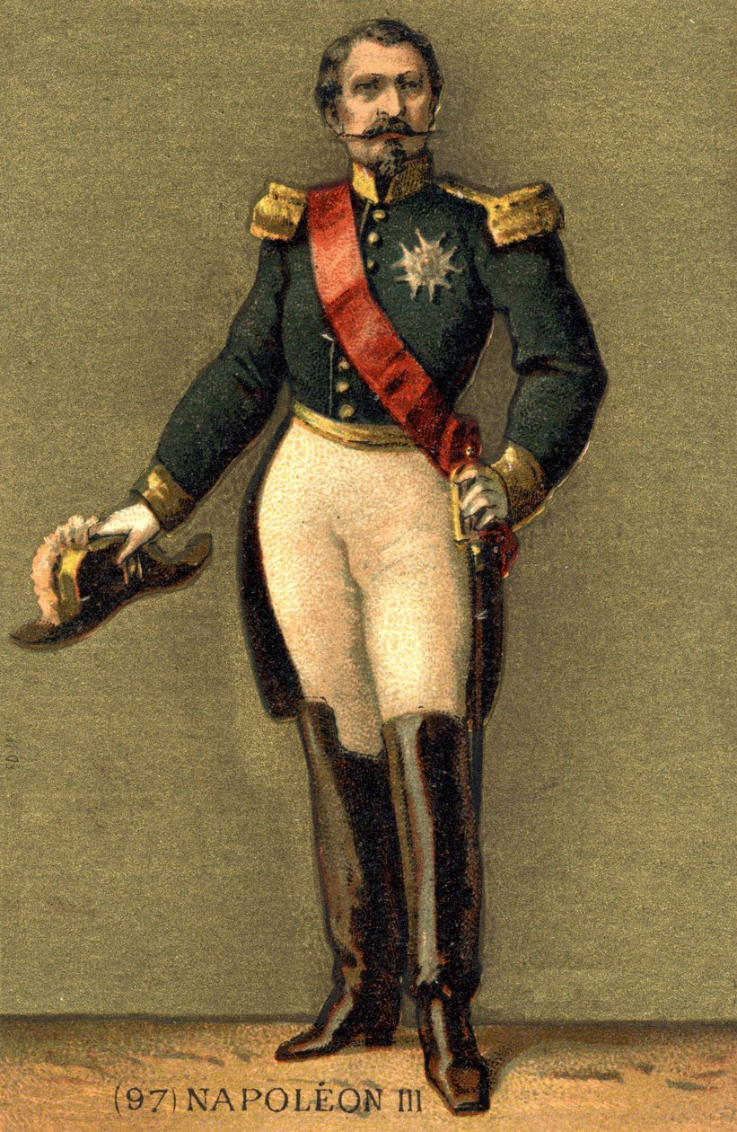 Napoleon III (1808-1873), kejser af franskmændene. af Unknown artist