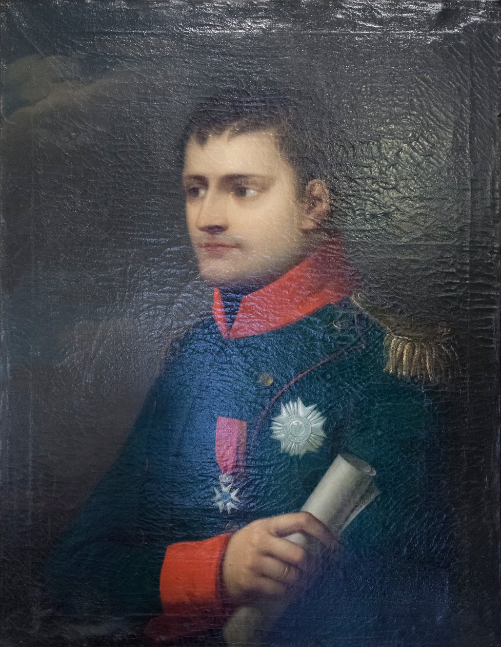 Napoleon I, kejser af det franske og konge af Italien, begyndelsen af det 19. århundrede (olie på lærred) af Unknown artist