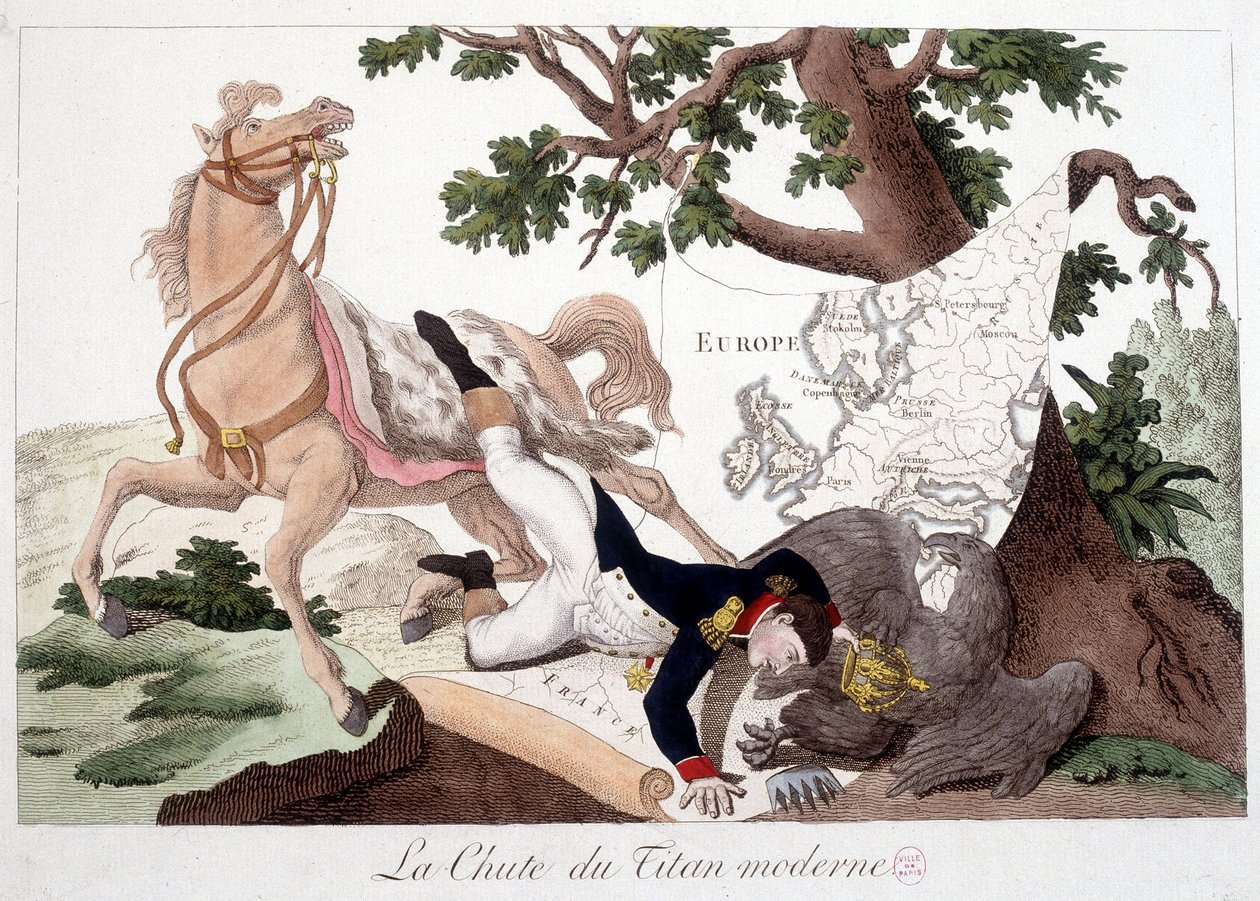 Napoleon: The Fall of Modern Titan - i "" Napoleon 1er"", tegneseriesamling af Unknown artist