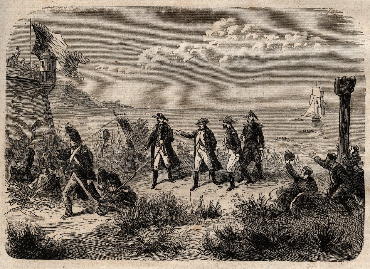 Napoleon vender tilbage fra Elba - "" Napoleon I