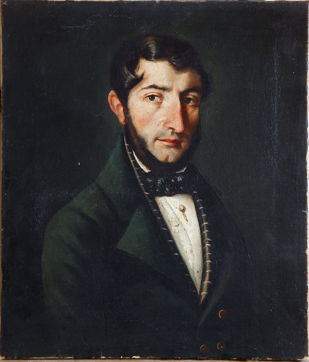Nicolo Paganini, i en alder af 32 år (maleri). af Unknown artist