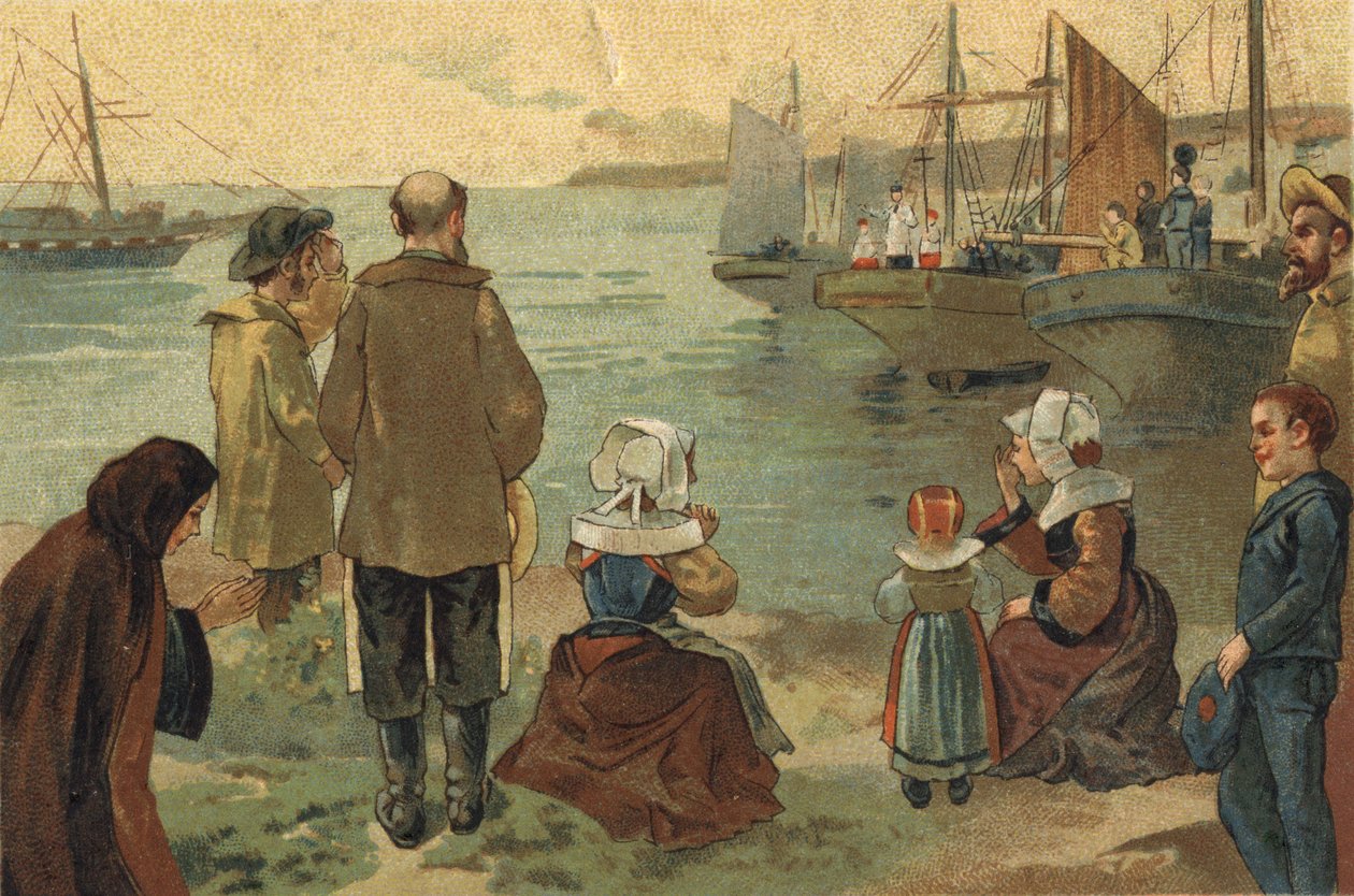 Gammel skik, der fejres i regionen Bretagne: Terre Neuvas