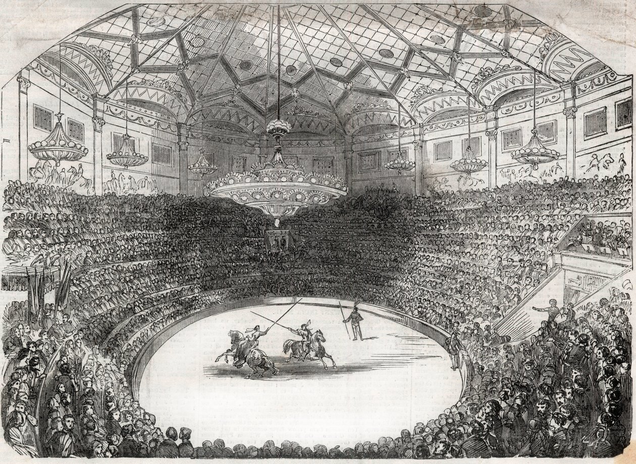 PARIS: VINTERCIRKUS af Unknown artist