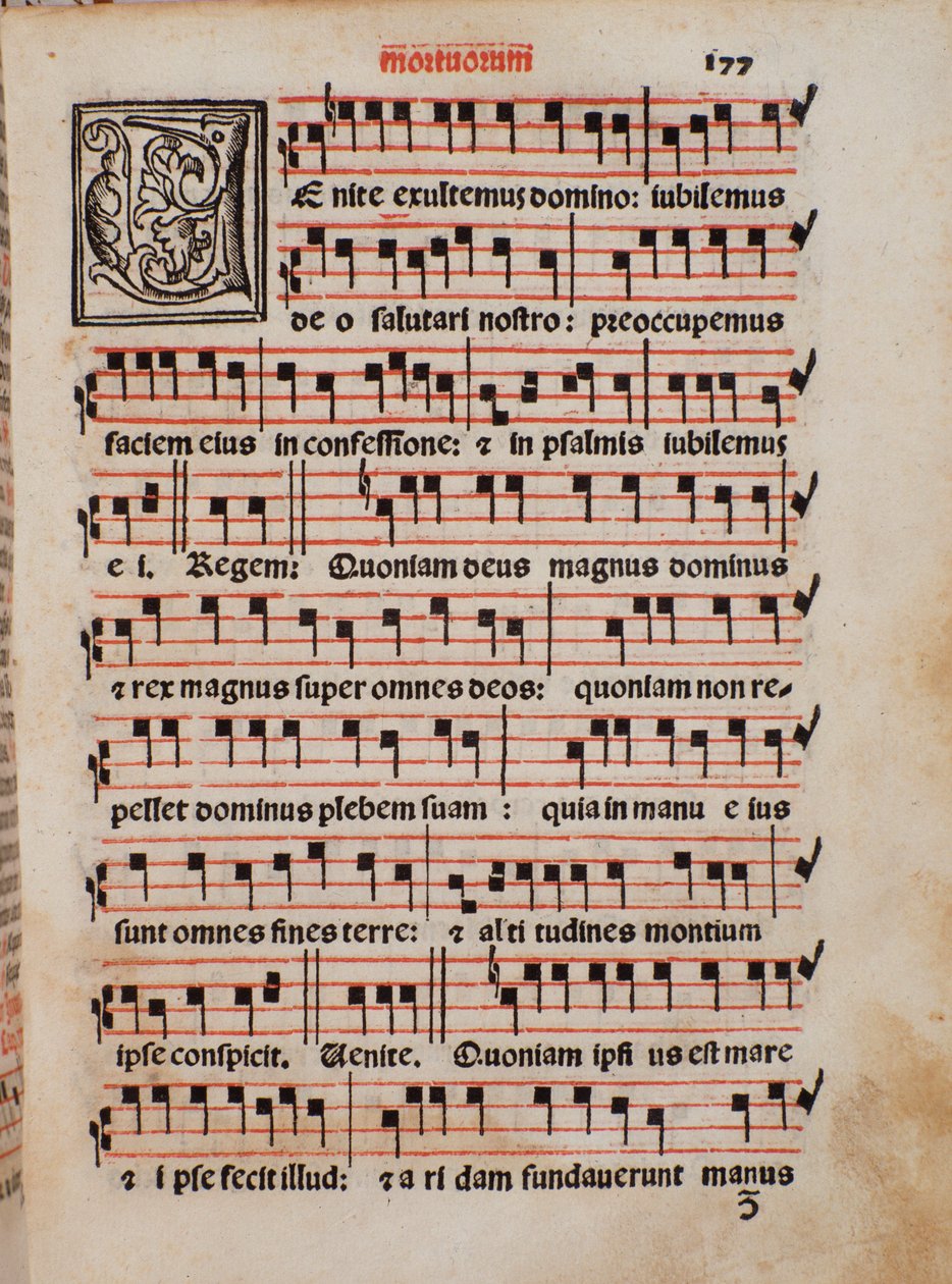 Side af liturgibogen "Liber Sacerdotalis" af Castellini af Unknown artist