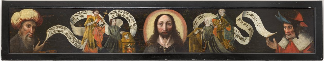 Parmentier Panel, ca. 1500-19 (olie på panel) af Unknown artist
