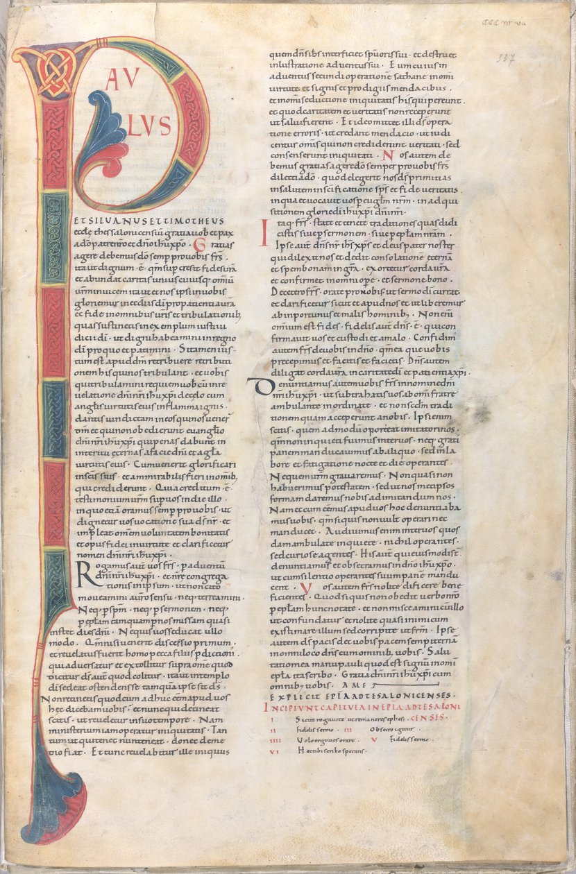 Paulus og Silvanus hos Timotheus: begyndelsen af Paulus