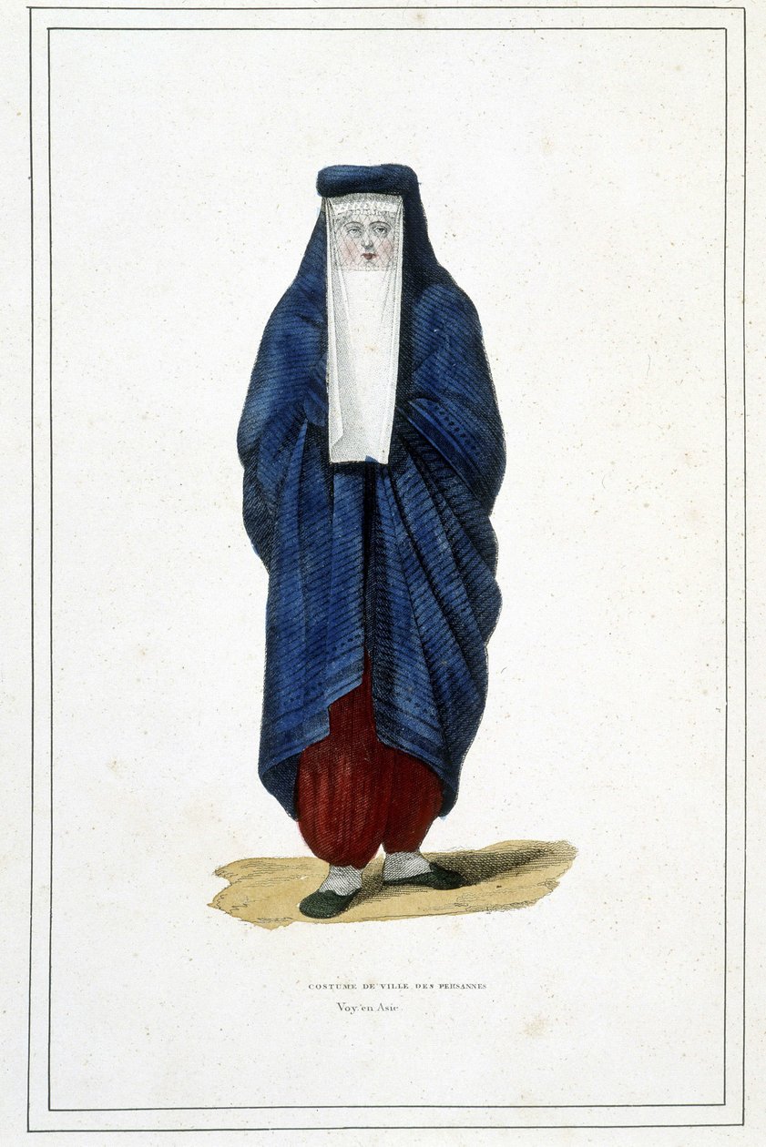 Persian City Costume - i "" Album of Travels"" af Unknown artist