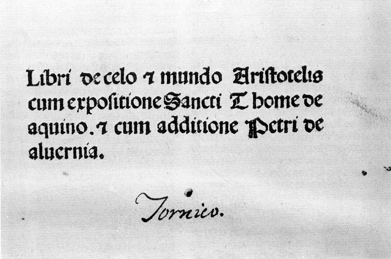 Philosophiae Pauperum af Albert den Store (= Albert Magnus 1206 - 1280), tysk teolog og filosof. Brescia af Unknown artist