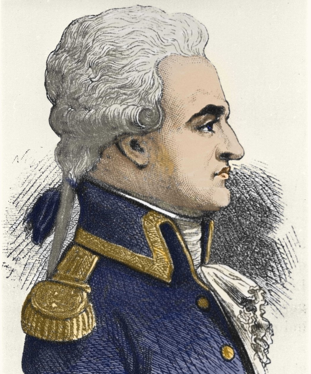 Pierre Charles de Villeneuve (1763-1806), fransk viceadmiral, besejret af Nelson til Trafalgar. af Unknown artist
