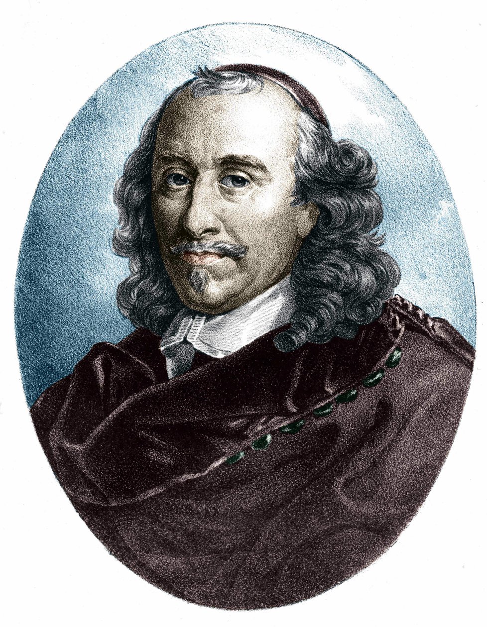 Pierre Corneille (1606 - 1684), fransk dramatisk digter. af Unknown artist