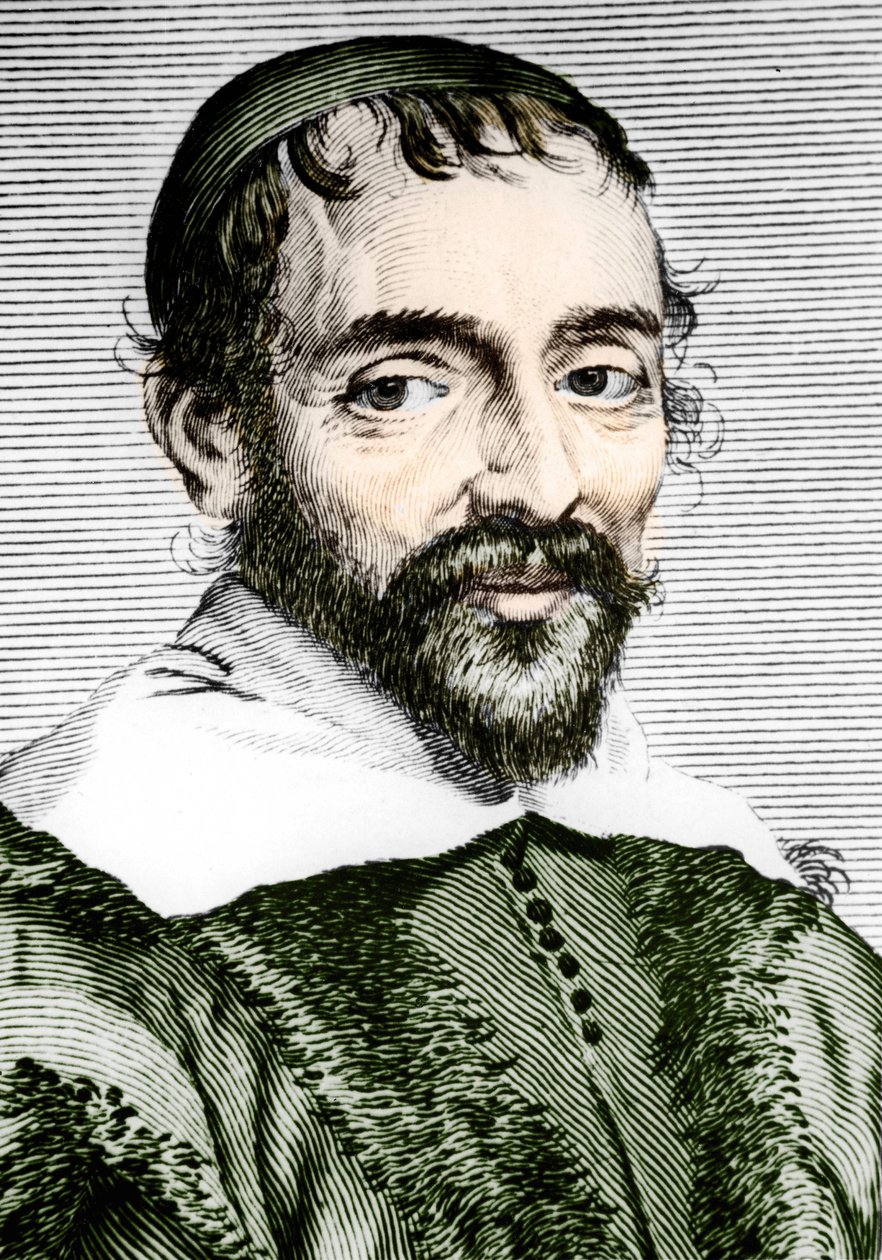 Pierre Gassendi (1592-1655), fransk filosof, astronom, matematiker og fysiker. af Unknown artist