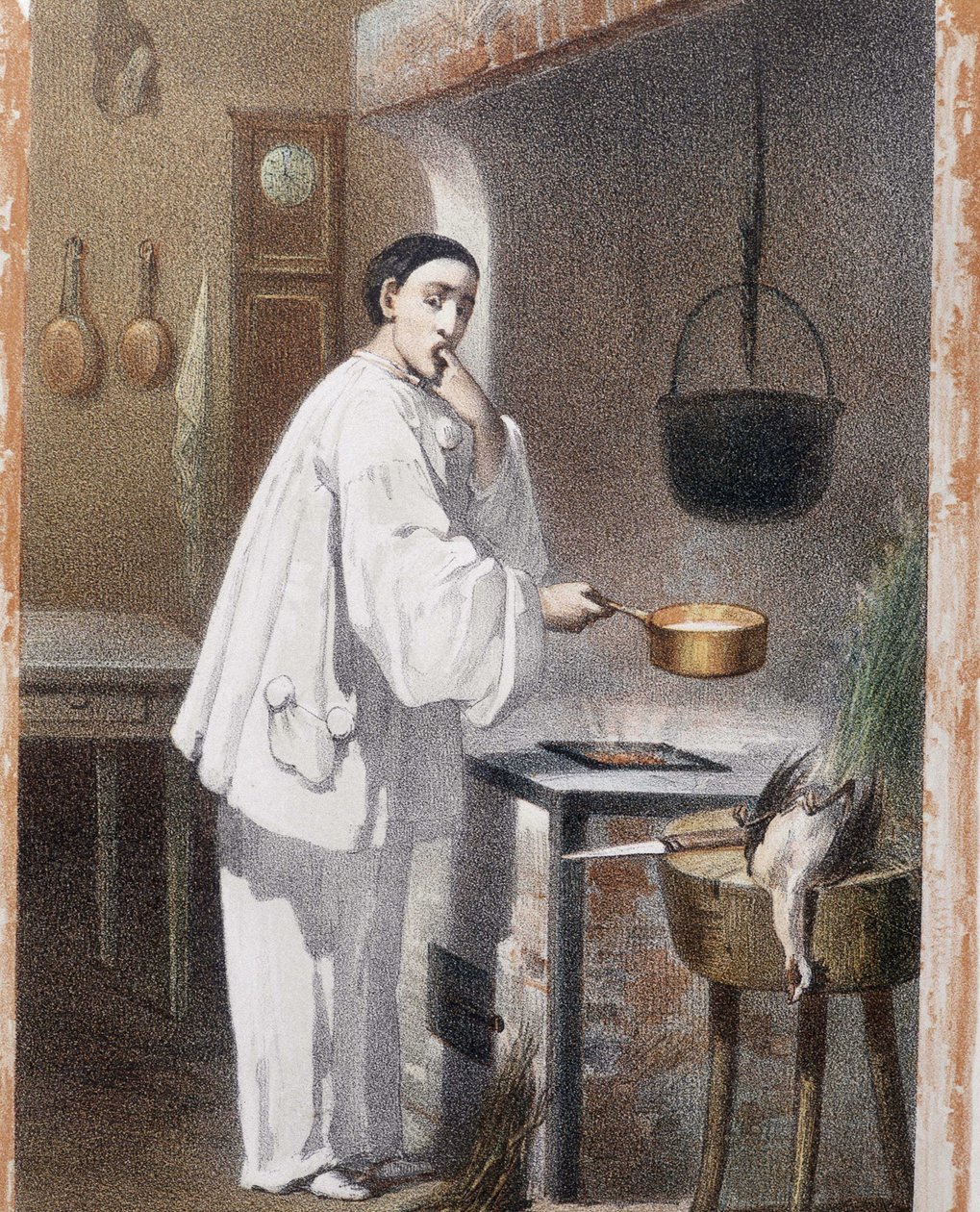 Pjerrot smager madlavning - n.d., slutningen af det 19. århundrede af Unknown artist