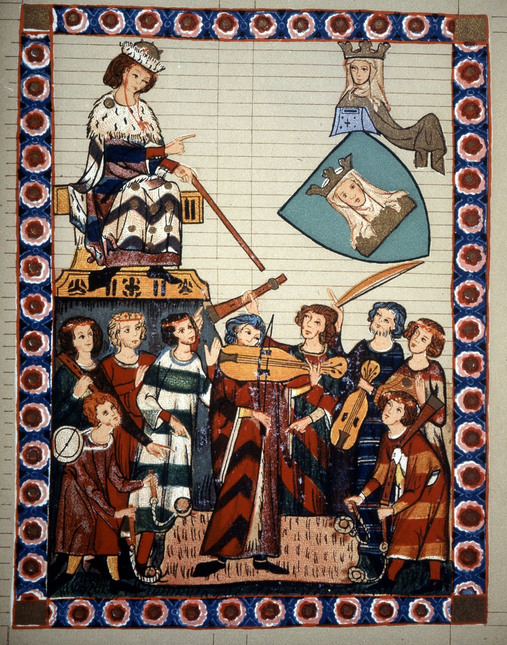 Troubadourernes poesi af mester Heinrich Frauenlob. af Unknown artist