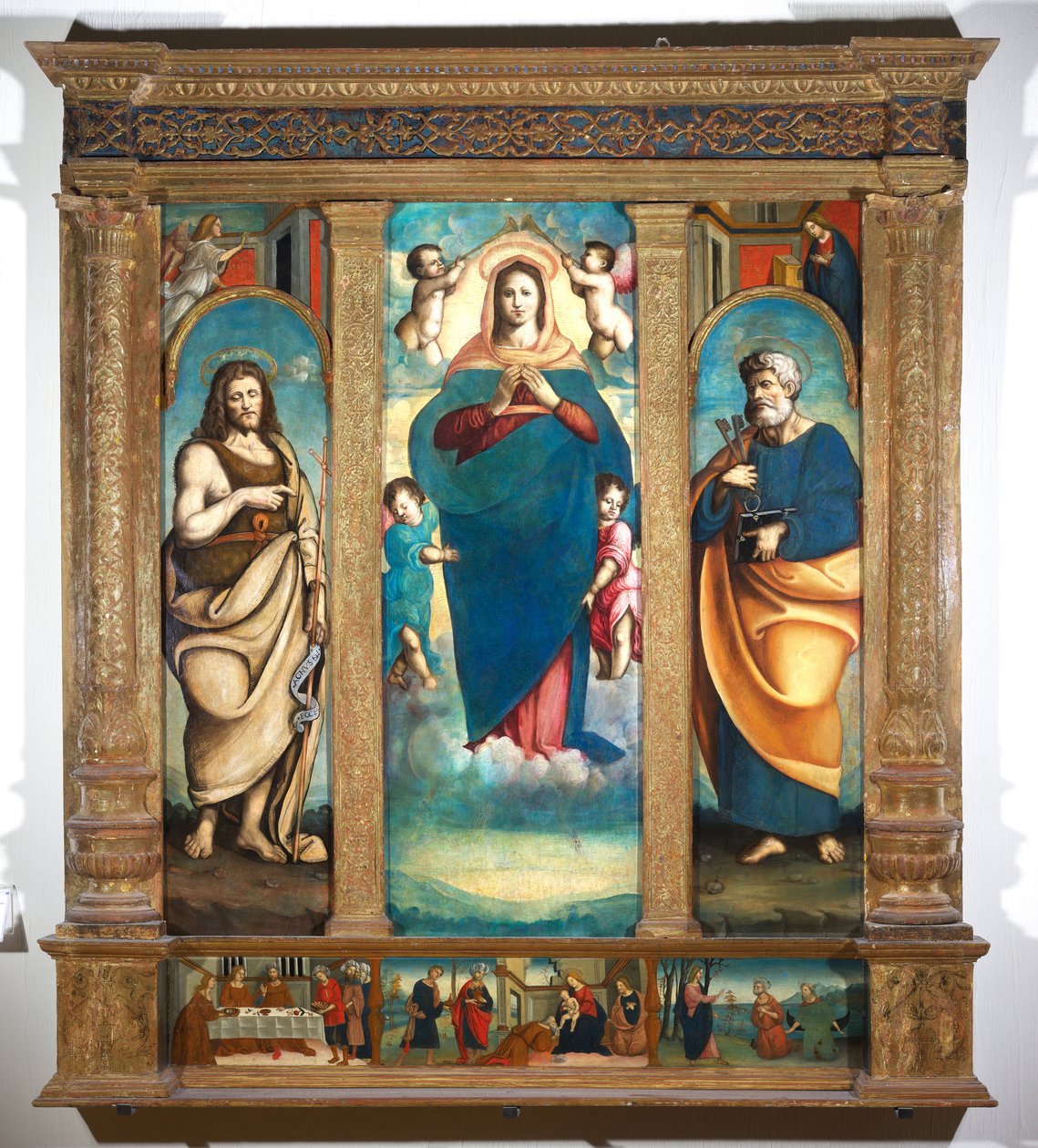 Polyptykon af madonnaen af Unknown artist