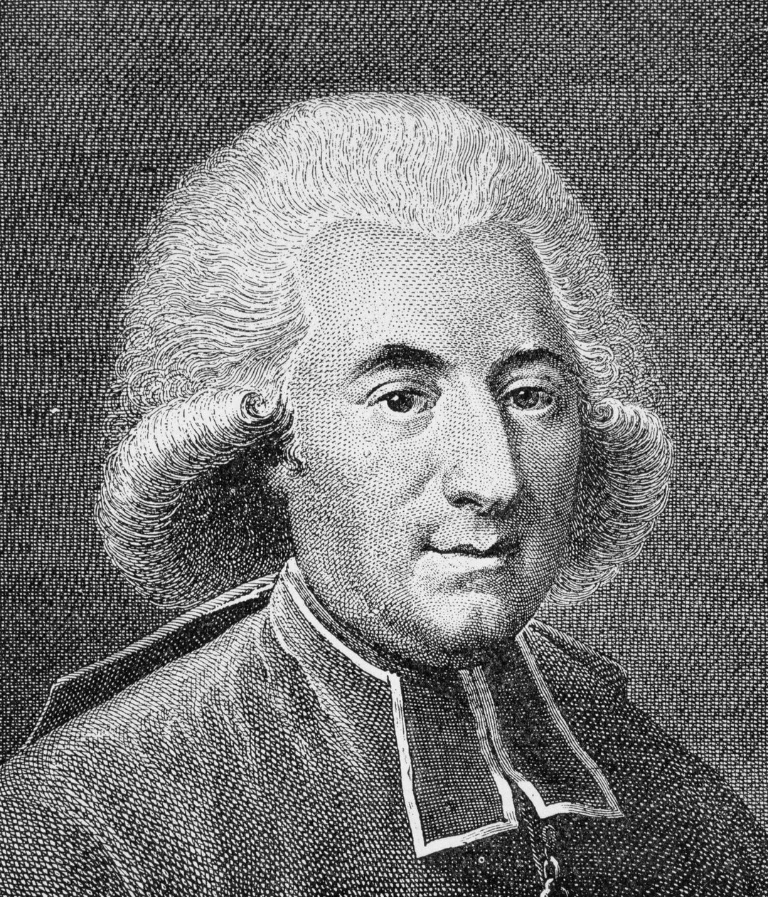 Portræt af Abbé Fauchet (1744 - 1793). Indgravering af slutningen af det 19. århundrede i "Histoire de France"" af H. Martin. af Unknown artist