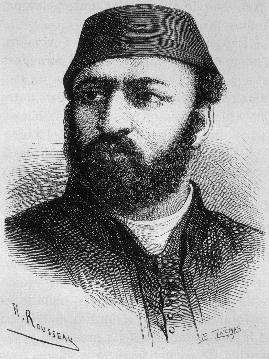 Portræt af F Abdel Aziz af Unknown artist