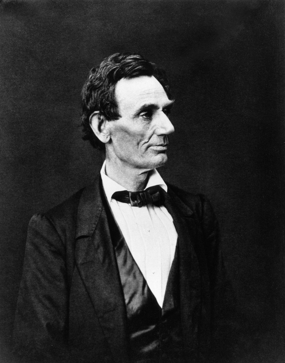 Portræt af Abraham Lincoln. Amerikansk statsmand (1809 til 1865) af Unknown artist