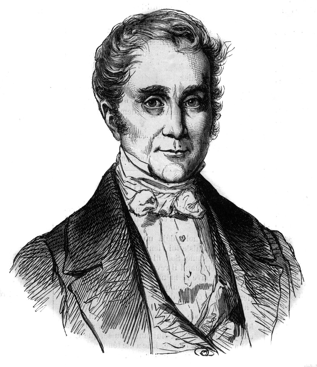 Portræt af Achille Leonce Victor Charles de Broglie (1785-1870), 3. hertug af Broglie, fransk politiker af Unknown artist