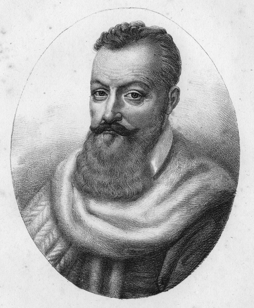 Portræt af Achilles de Harlay, greve af Beaumont Magistrat (1536 til 1619). af Unknown artist