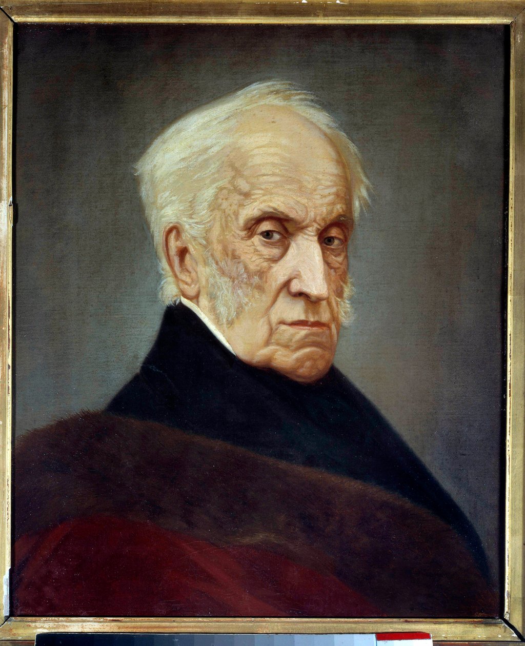 Portræt af Adam Jerzy Czartoryski (1770-1861) polsk politiker, præsident for den oprørske regering i 1831 Anonym maleri. 1800-tallets Paris, polsk bibliotek af Unknown artist
