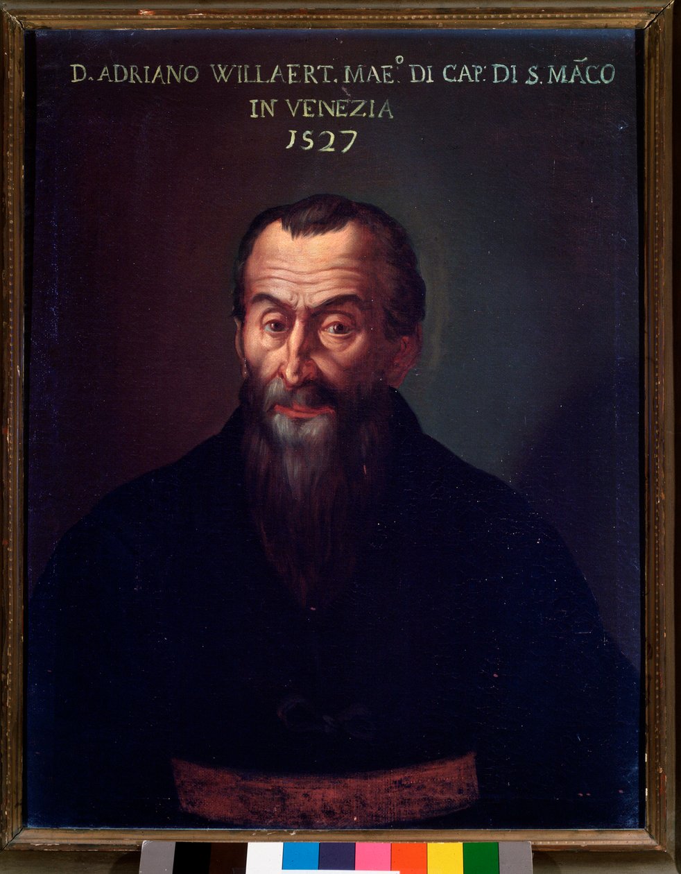 Portræt af Adrian Willaert, flamsk komponist (maleri af Unknown artist
