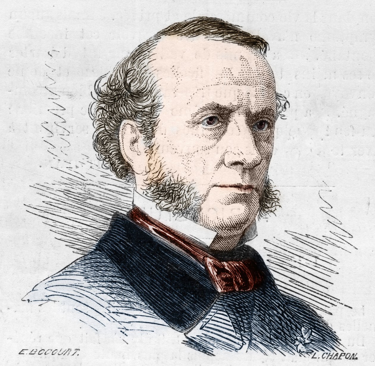Portræt af Albert Grisar (1808-1869) belgisk komponist. af Unknown artist