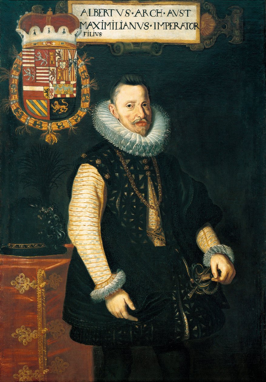 Portræt af Albert VII af Unknown artist