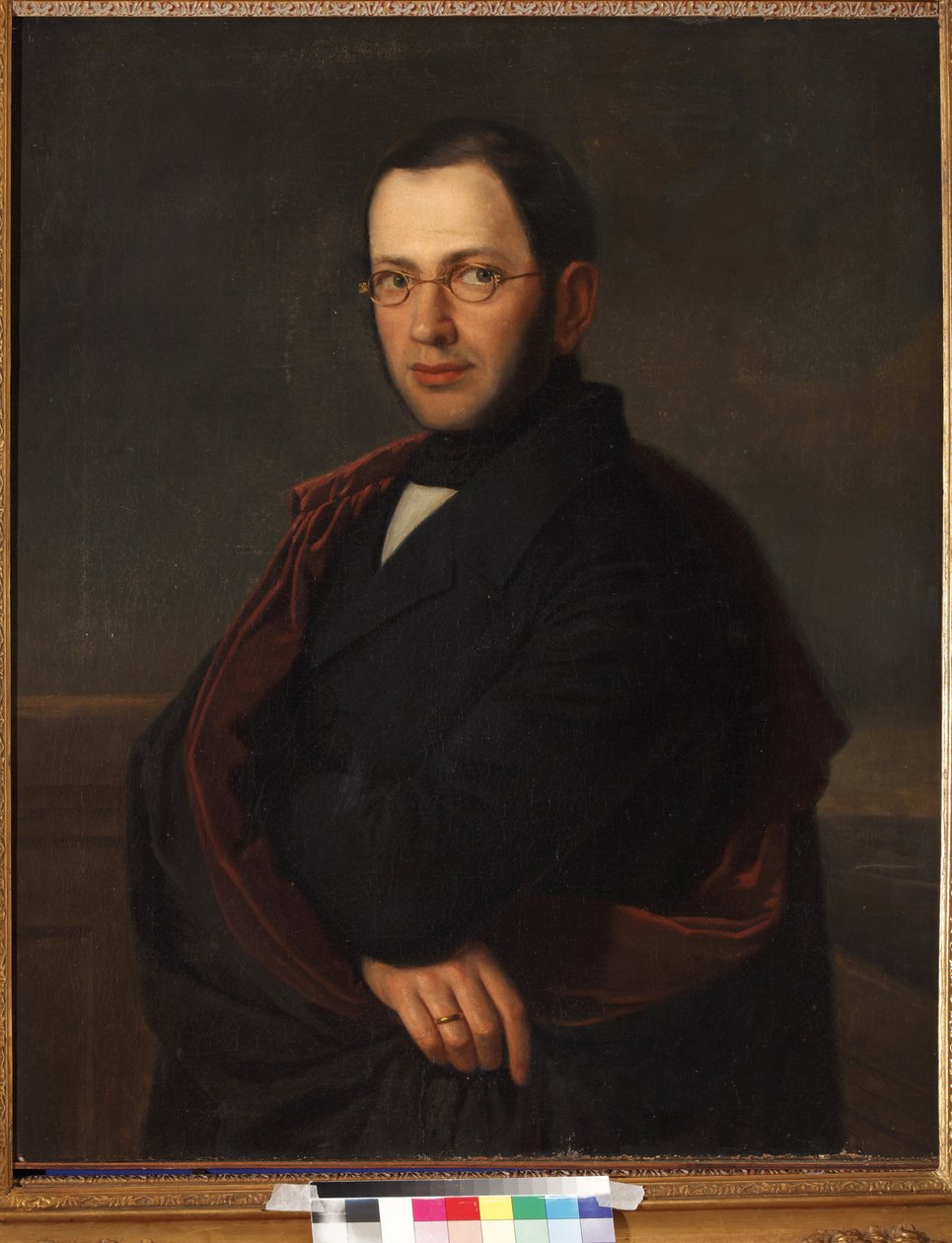Portræt af Alexander Nikolayevich Raevsky (1795-1868), Anonym. Olie på lærred af Unknown artist