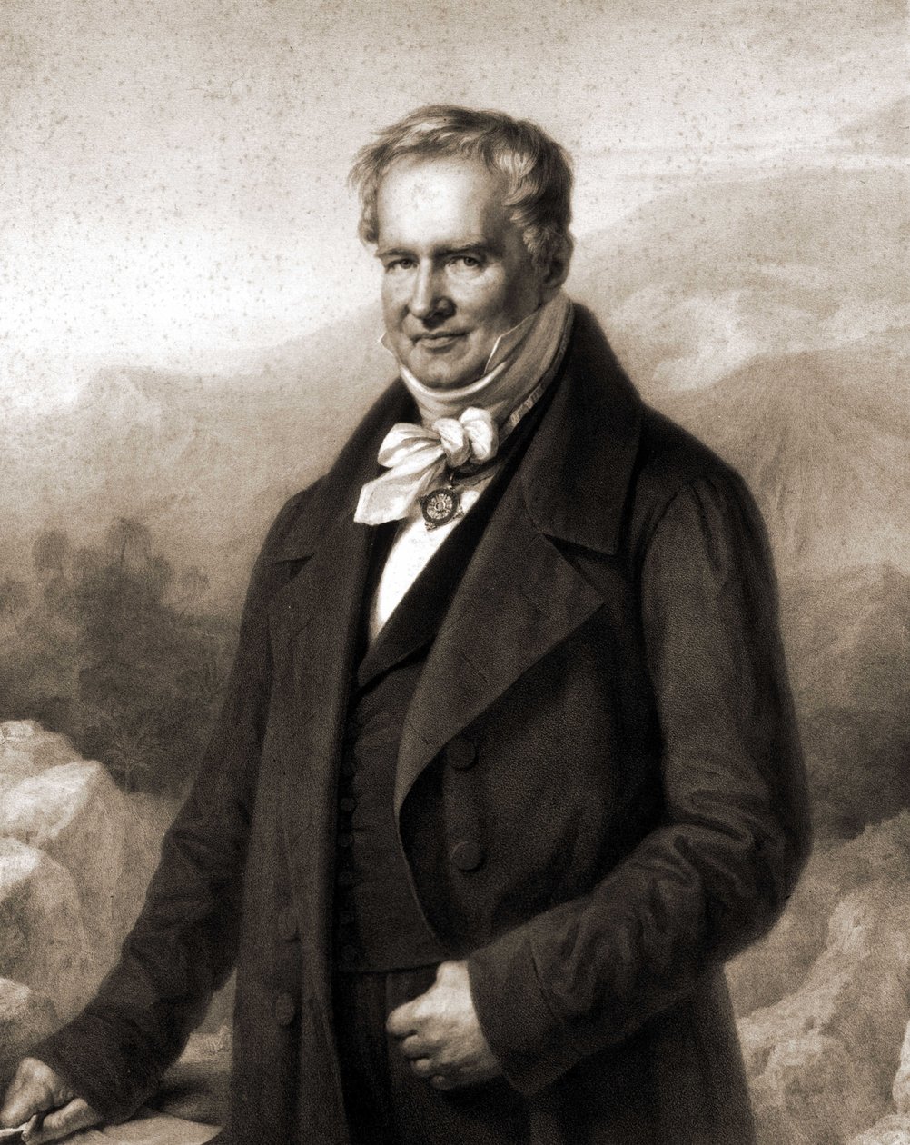 Portræt af Alexander Von Humboldt (Alexander af Humboldt af Unknown artist