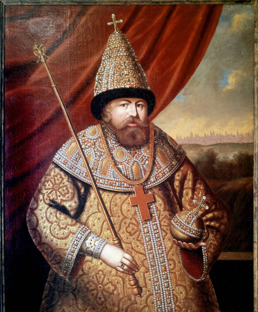 Portræt af Alexius Michael Ovitz (1645 - 1676). Gripsholm Stockholm. af Unknown artist