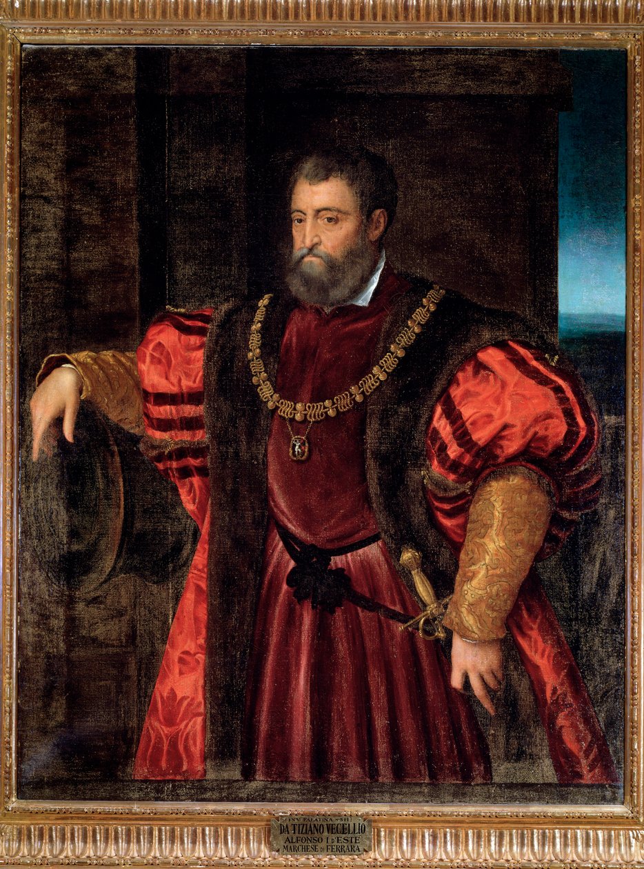 Portræt af Alfonso d