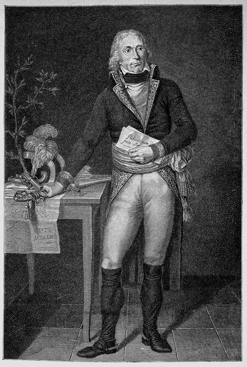 Portræt af Andre Massena (1756-1817), marechal fra Frankrig. af Unknown artist