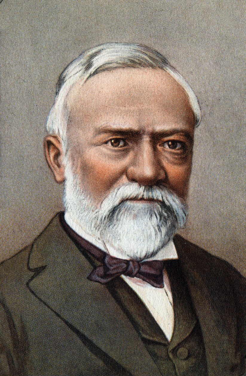 Portræt af Andrew Carnegie . af Unknown Artist