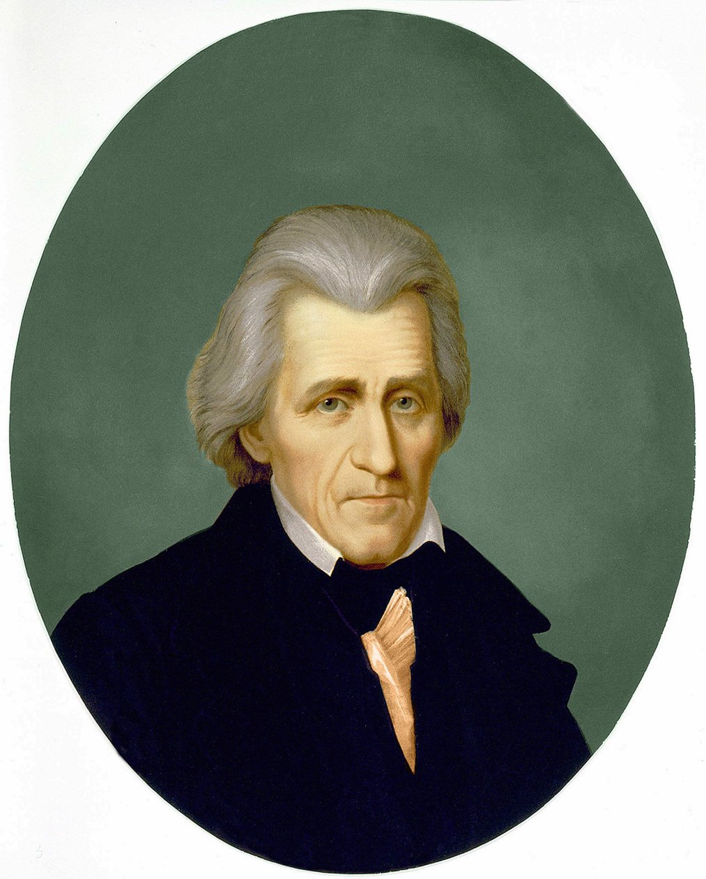 Portræt af Andrew Jackson. 1800-tals gravering. af Unknown artist