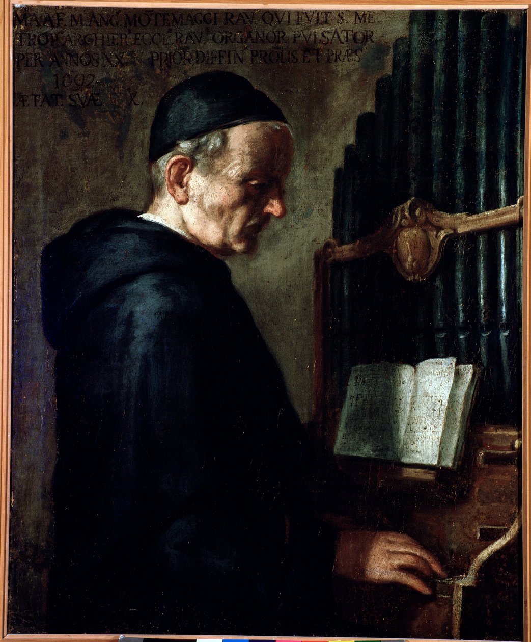 Portræt af Angelo Montemaggi (Motemaggi) (maleri af Unknown artist