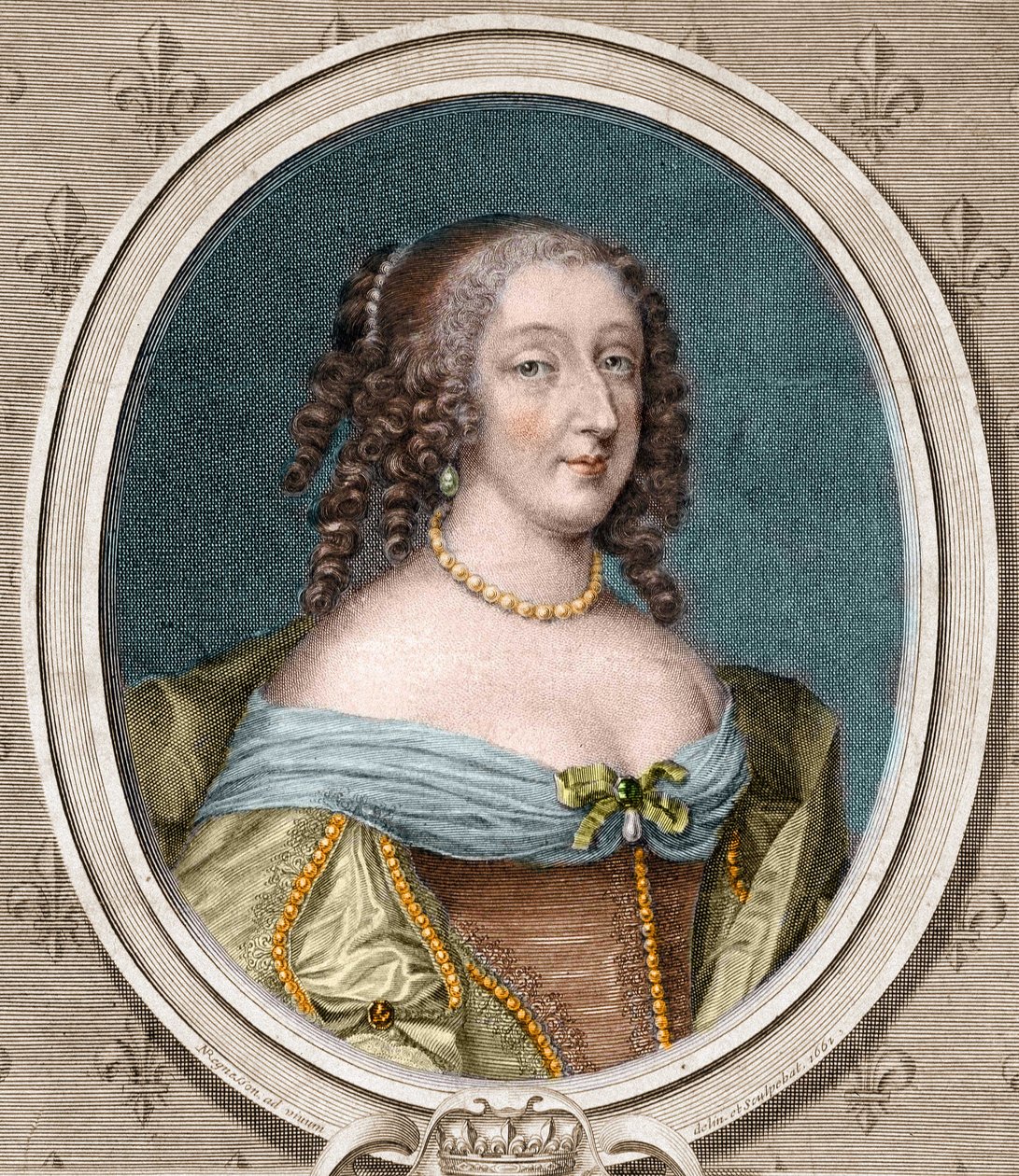 Portræt af Anne Marie Louise d