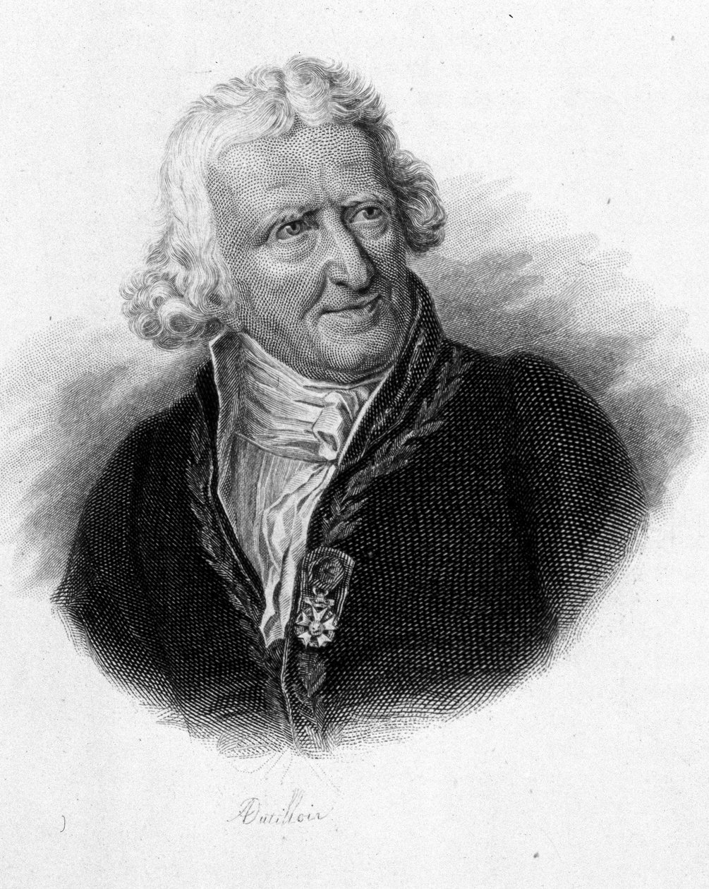 Portræt af Antoine Augustin Parmentier - i "" Portrætter af nyttige mænd"" af Unknown artist