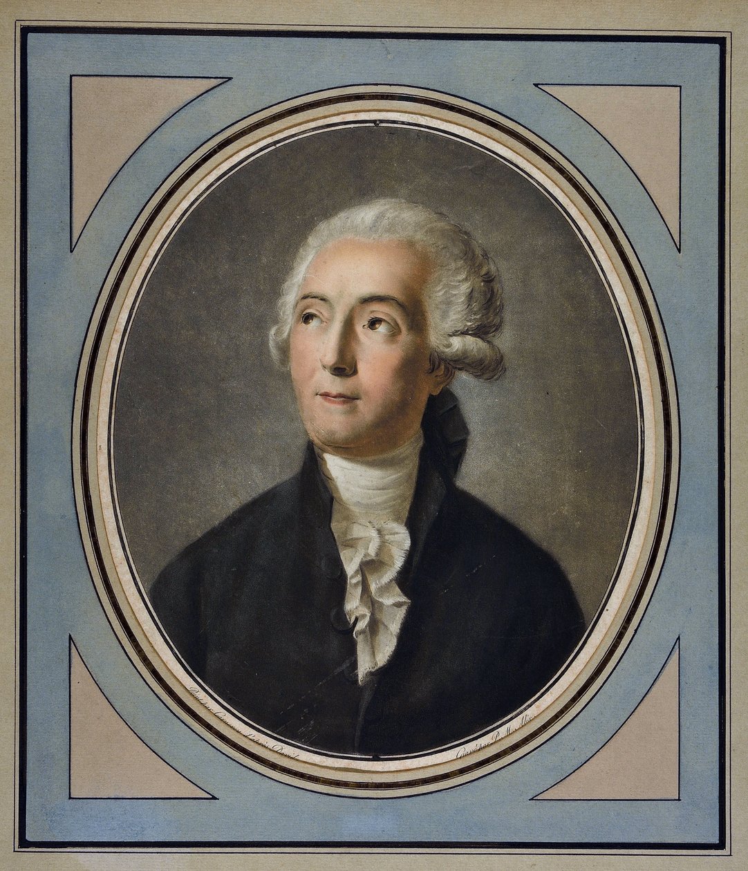 Portræt af Antoine Laurent de Lavoisier (1743-1794), fransk kemiker. af Unknown artist