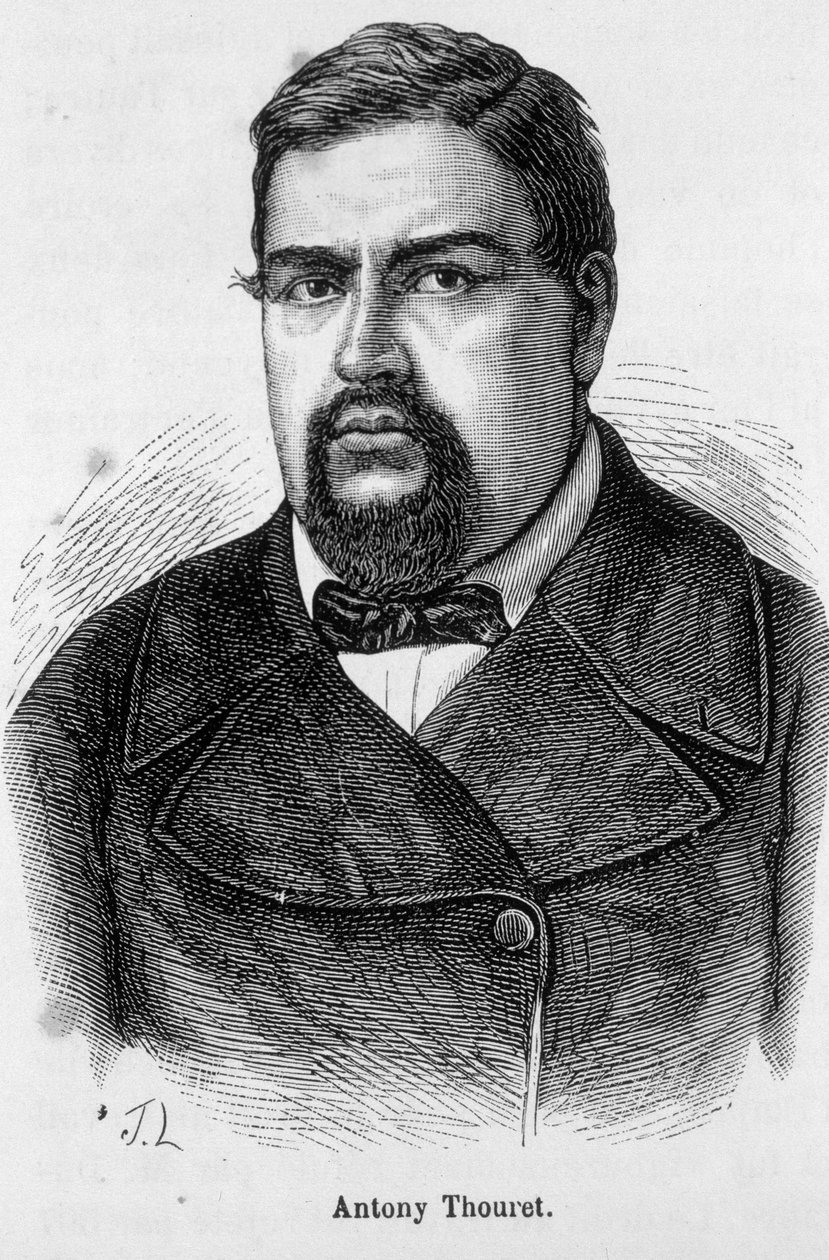 Portræt af Antony Thouret af Unknown artist
