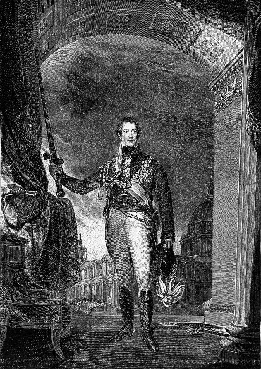 Portræt af Arthur Wellesley af Unknown artist