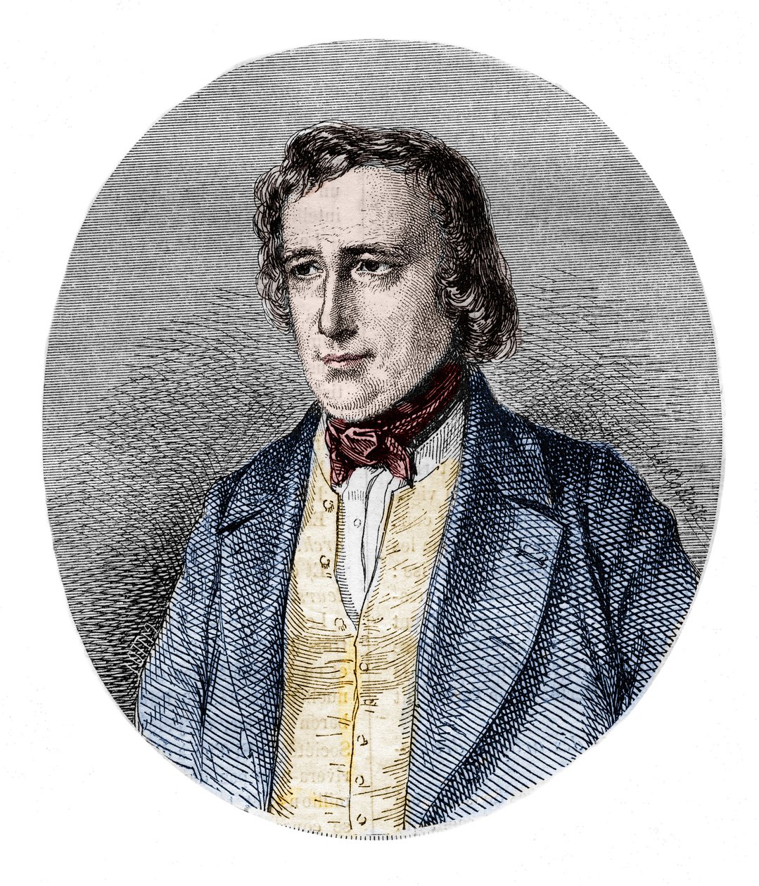 Portræt af Baron Taylor (Isidore Justin Severin Taylor, dit) (1789-1879), fransk dramatiker og filantrop. af Unknown artist
