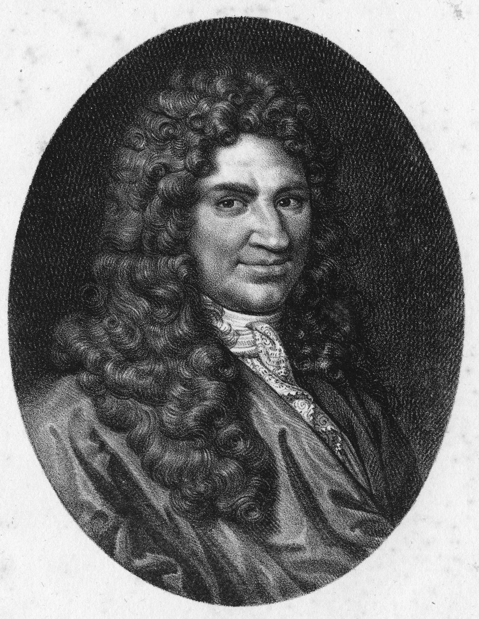 Portræt af Barthélemy af HERBELOT. 1625-1695. Orientalist og fransk lærd. af Unknown artist
